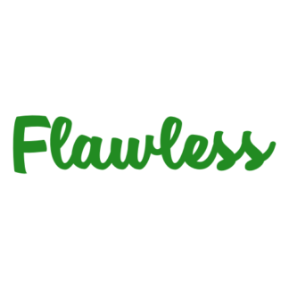 Flawless Decal (Green)